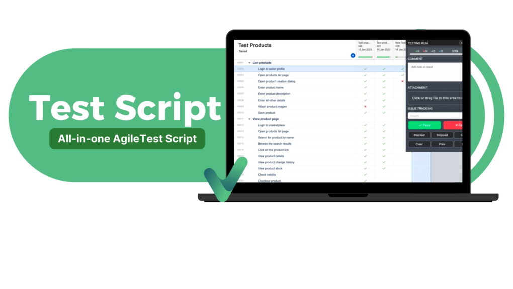 Test Script - AgileTest | Test Management for Jira