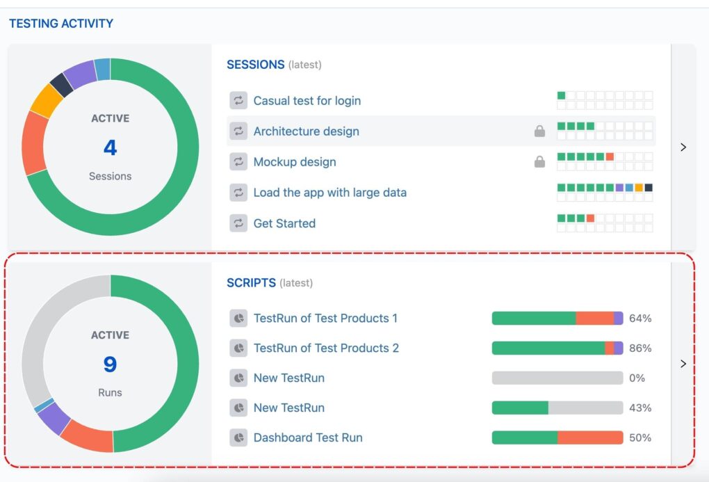 Test script agiletest ad hoc test test management for jira