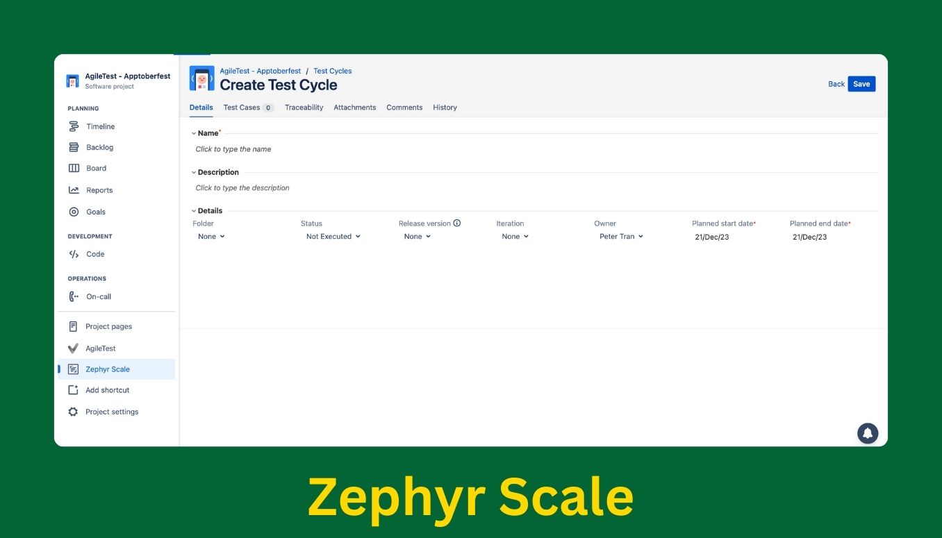 AgileTest and Enterprise Test Management for Jira vs Zephyr Scale