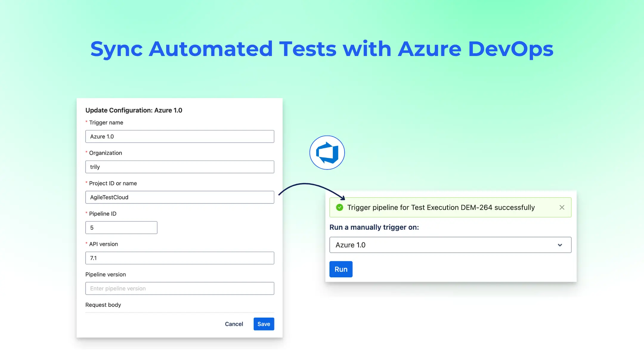 Jira Release: CI/CD Tool Azure DevOps