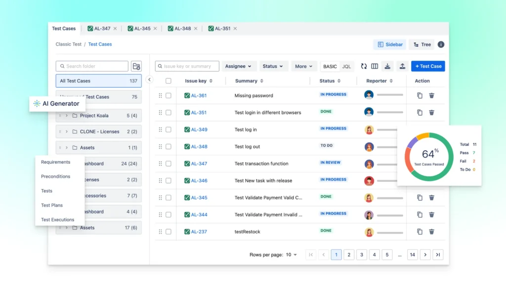 AgileTest - Test Management