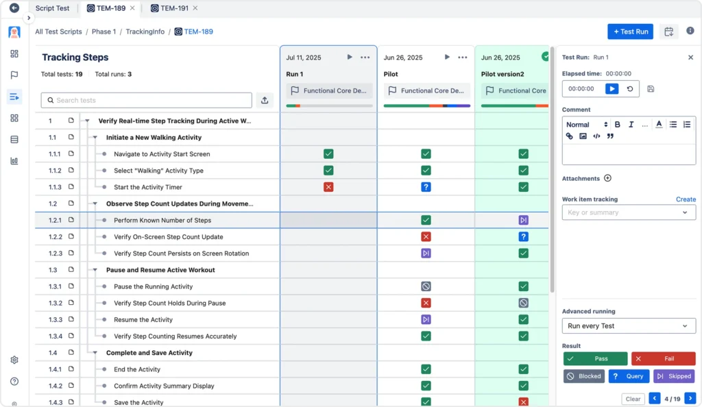 Flexibility with Script & Exploratory Testing