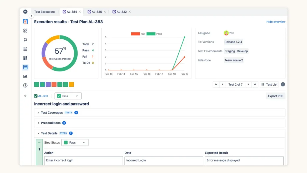 AgileTest includes both manual and automated testing into just 1 solution, support all tester needs