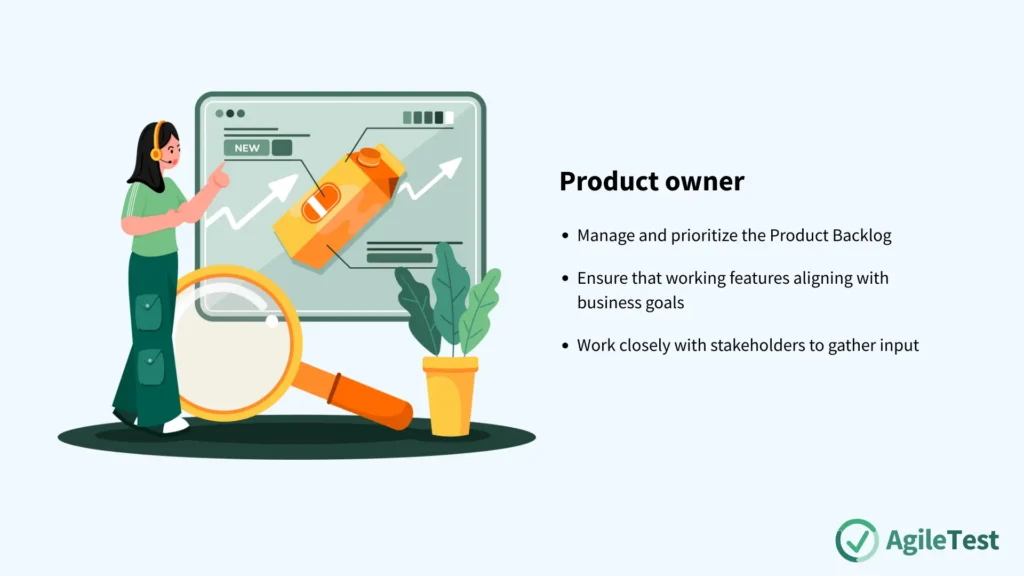 Scrum role -Product owner