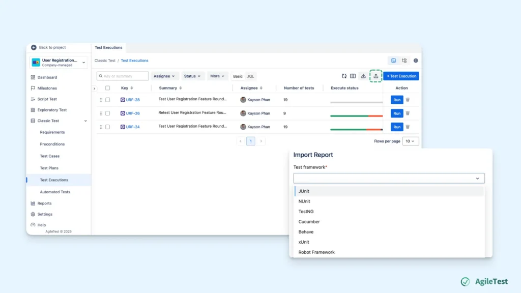 Automation - Step 2_ Set up your Test Execution