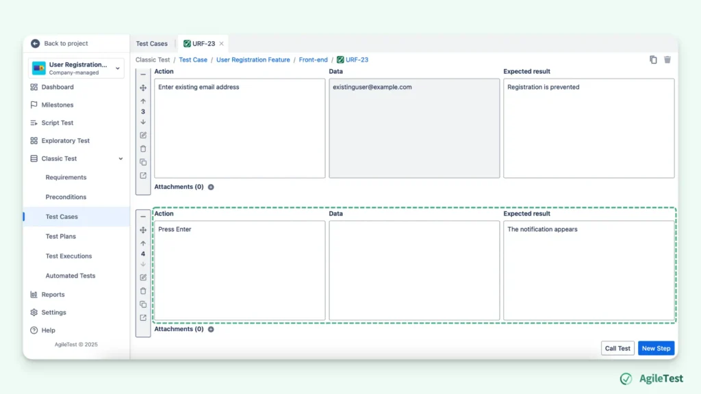 Eliminate Effort to Update Test Case