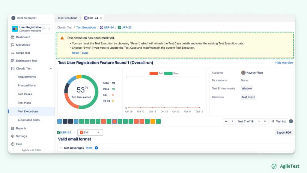 Eliminate Effort to Update Test Step