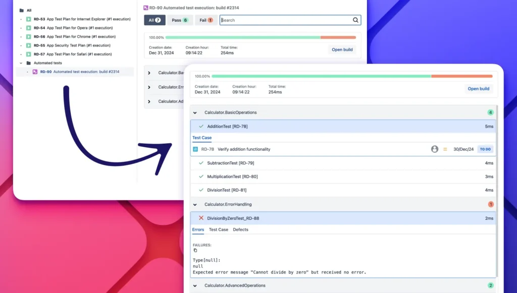 RTM Automated Testing