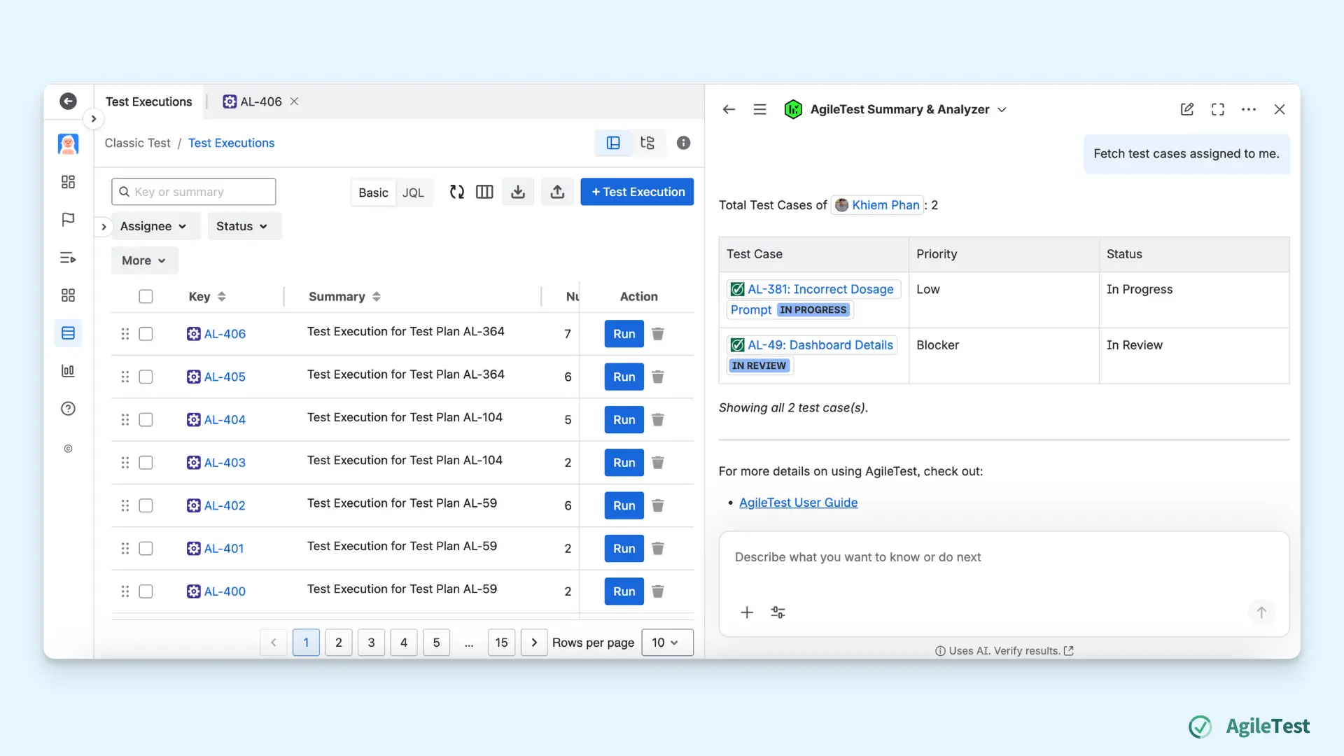 AgileTest Summary & Analyzer - Jira Testing Plugin: Top 5 With Advanced AI Features in 2026