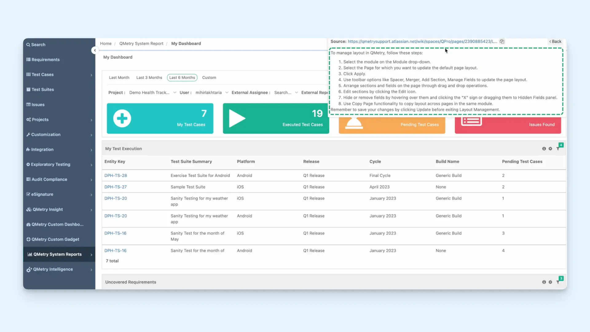 QMetry - Smart Search