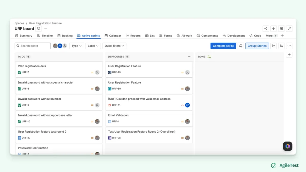 How To Manage Sprint Test Progress with the AI Assistant_Step 1 Create Your Jira Sprint