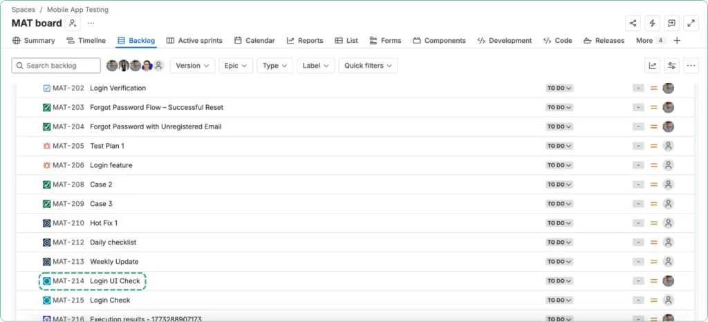 Step 1: Create Your Exploratory Session - Example 